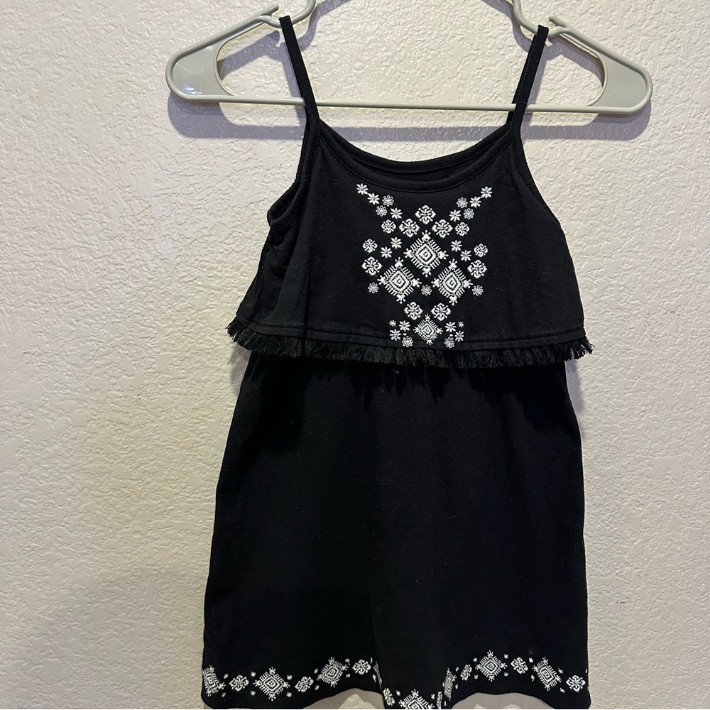 Girls black dress size 6